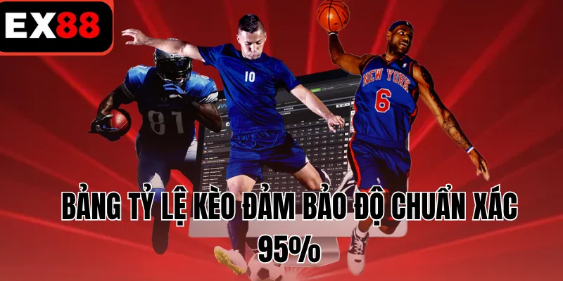 Bảng tỷ lệ kèo đảm bảo độ chuẩn xác 95%